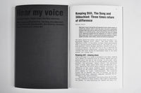 Booklet : Hear my voice